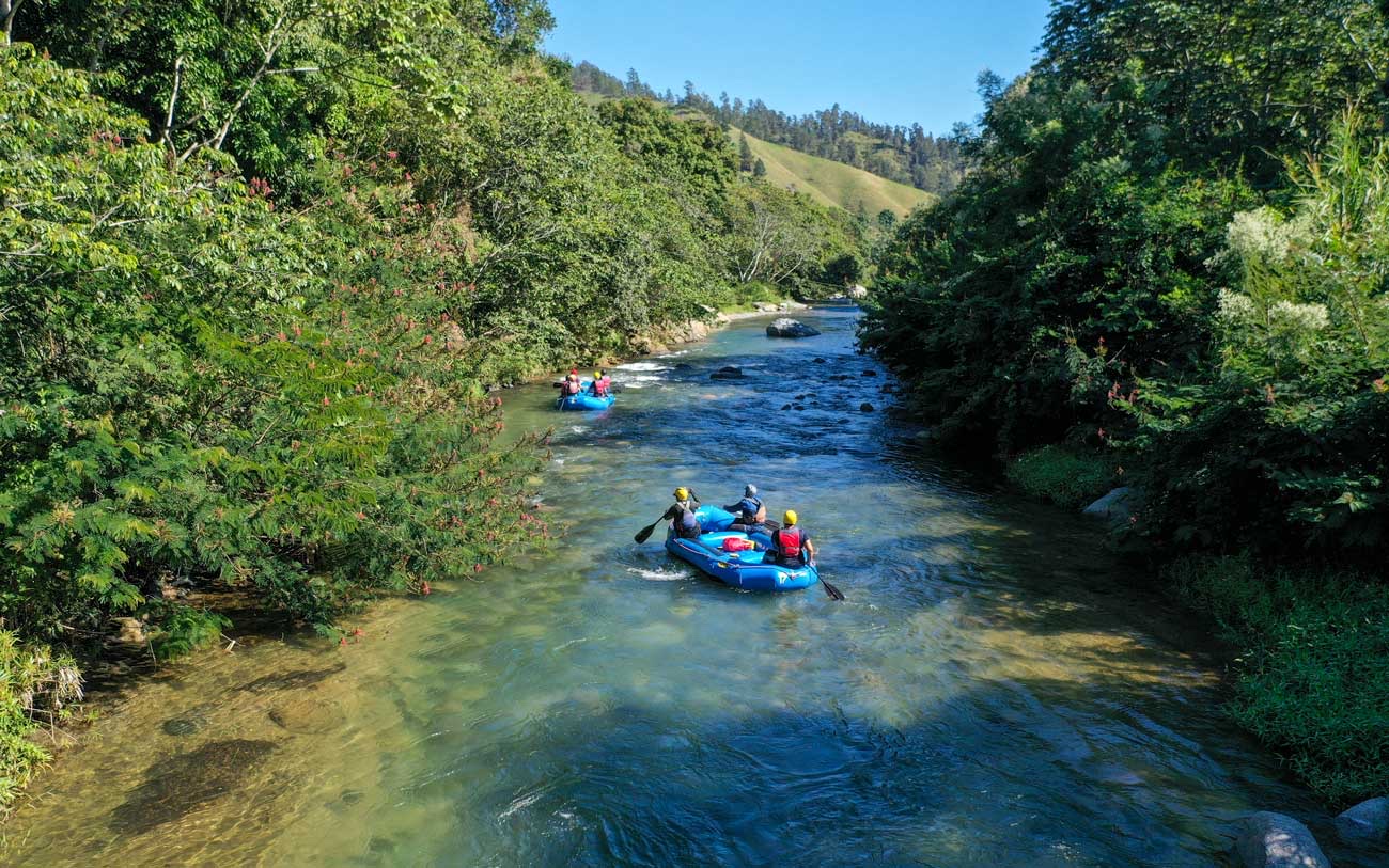 Rafting en rio de Jarabacoa